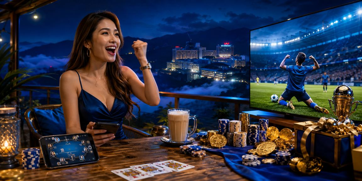 Permainan poker kasino gaya Malaysia di Genting Highlands melalui sj410